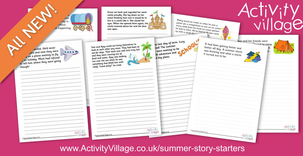 New Summer Story Starters to Prompt Creative Writing New Summer Story Starters to Prompt Creative Writing