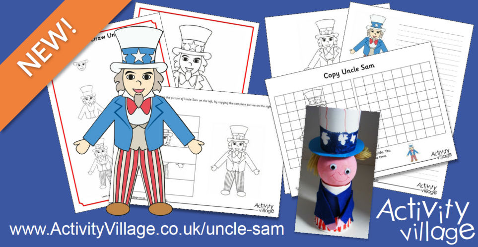 New Uncle Sam Activities for 4th July
