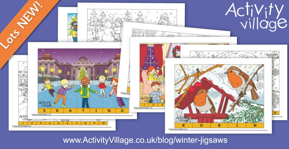 New Winter Jigsaws - Adapt for All Ages