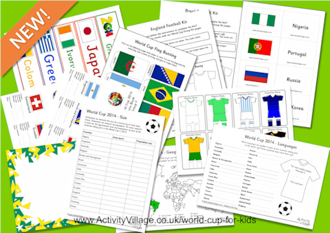 New World Cup Printables