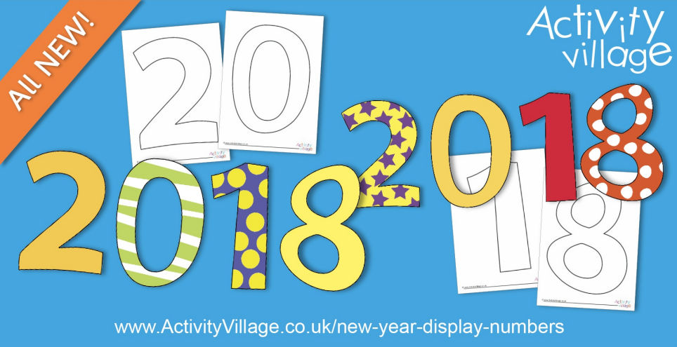 New Year Display Numbers for 2018 New Year Display Numbers for 2018