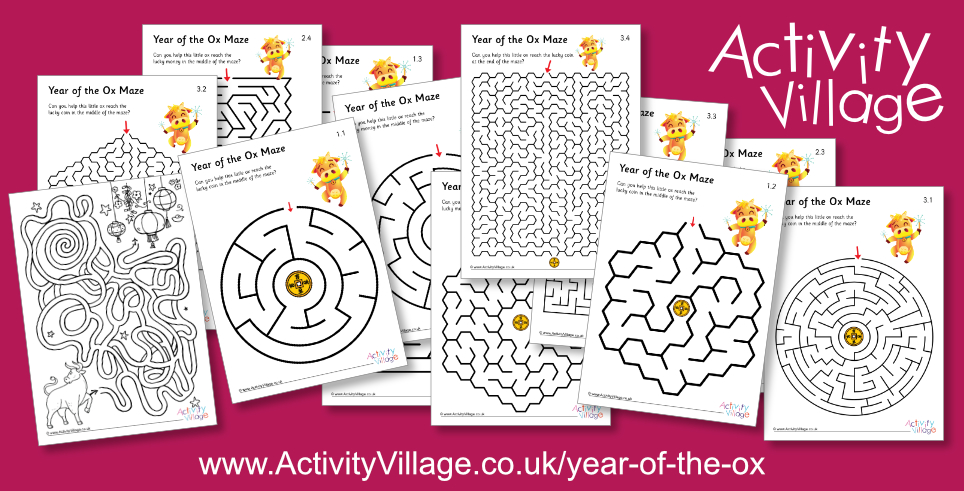 New Year of the Ox Mazes New Year of the Ox Mazes
