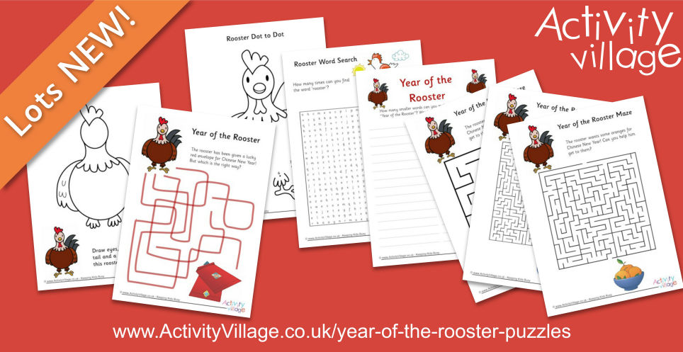 New Year of the Rooster Puzzling Fun