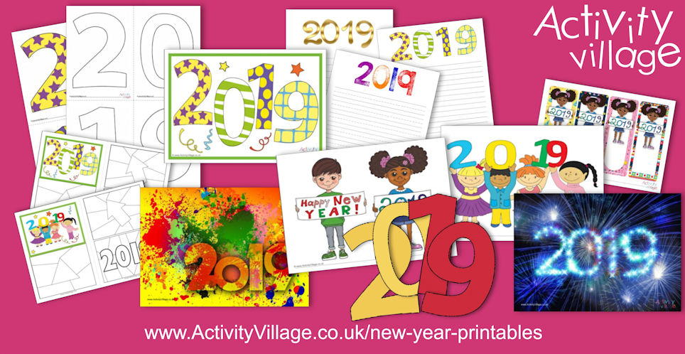 Our Newest New Year Printables...