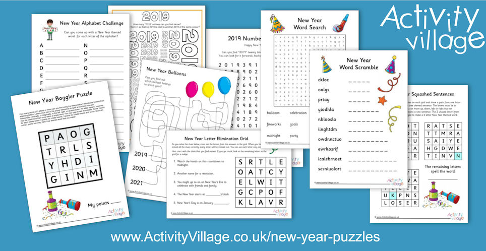 New Puzzles for New Year 2019 New Puzzles for New Year 2019