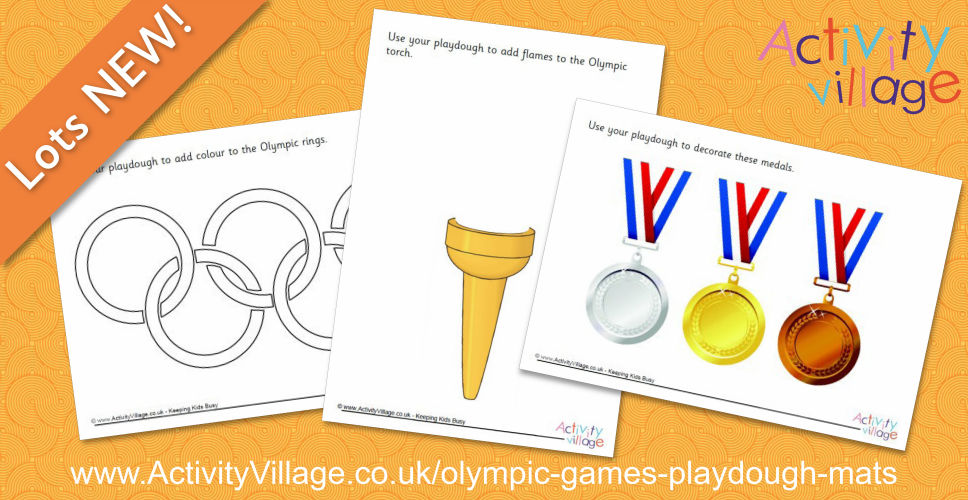 New Olympic Playdough Fun! New Olympic Playdough Fun!