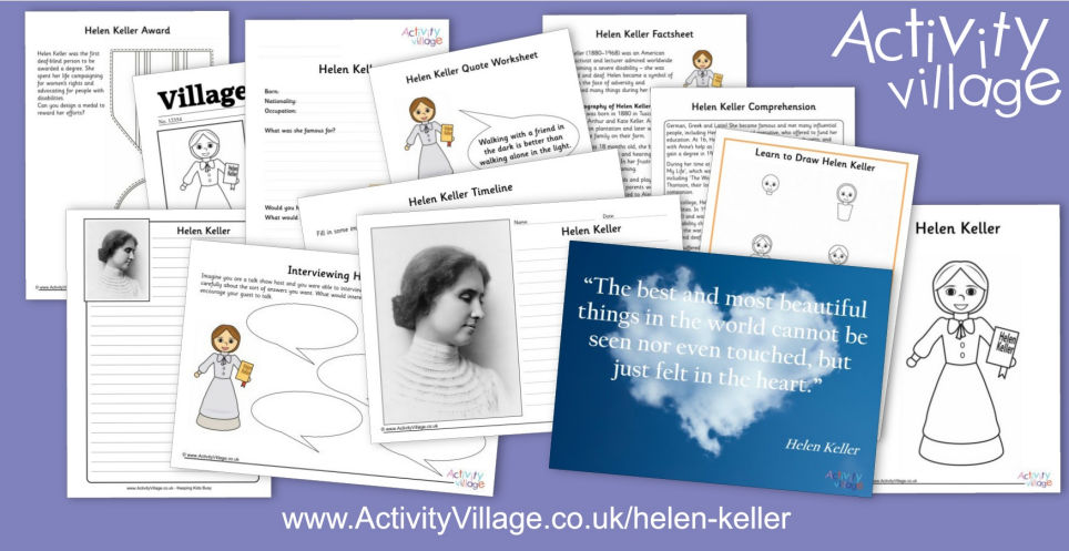 Our Famous Person This Week Is Helen Keller