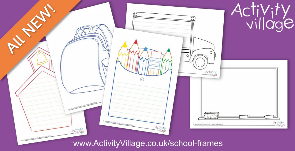 Our New School Frames Comes in Four Variations...