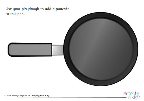 Playdough Mats for Pancake Day, Anyone?