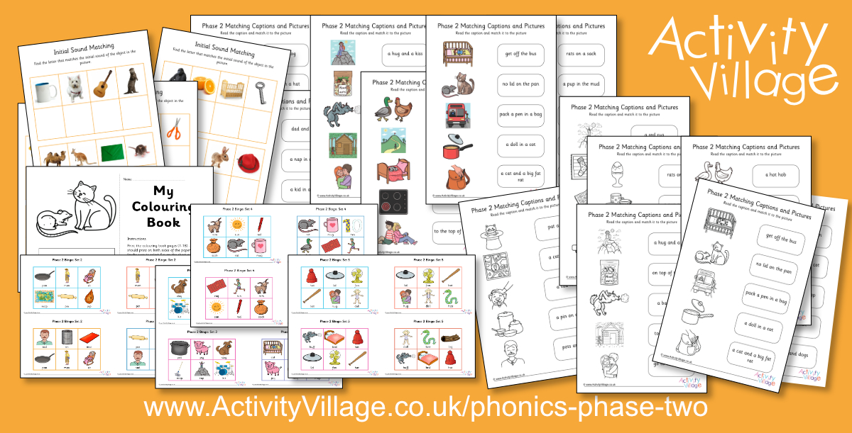 New Phase 2 Phonics Resources