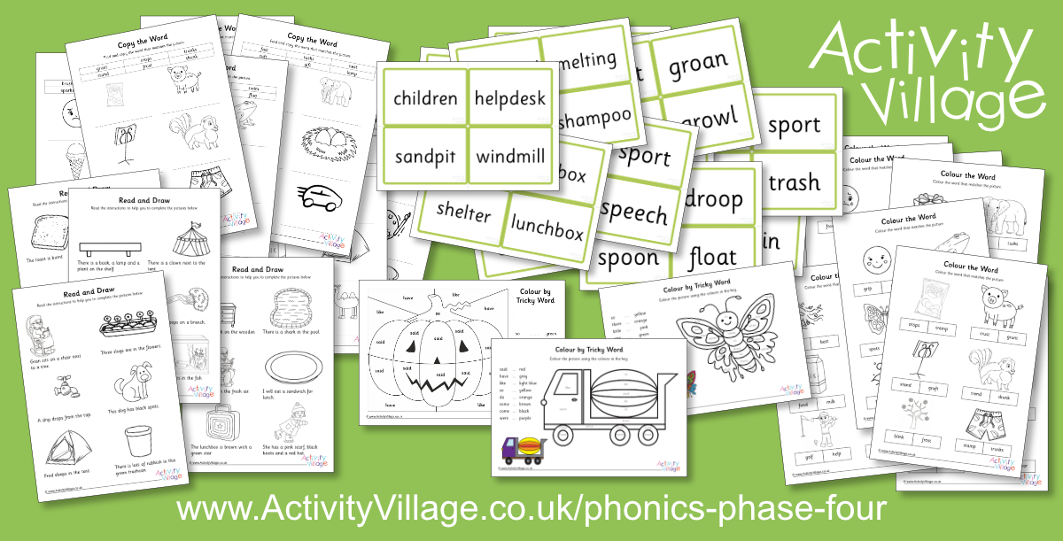 New Phonics Phase Four Resources New Phonics Phase Four Resources
