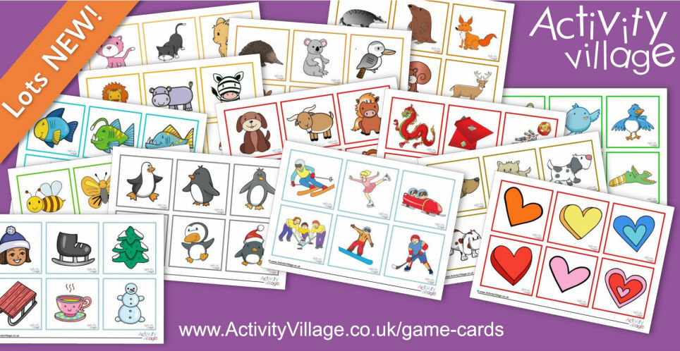 Play All Sorts of Games With These New Printable Game Cards