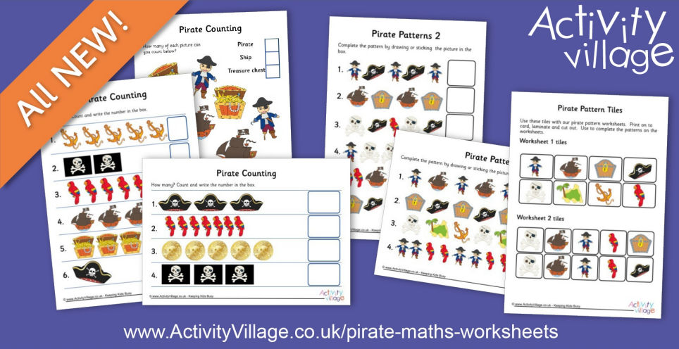 Practise Counting and Identifying Patterns the Pirate Way! Practise Counting and Identifying Patterns the Pirate Way!