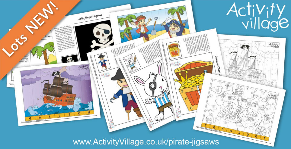 Print a Jigsaw for the Kids with a Pirate Theme ... Print a Jigsaw for the Kids with a Pirate Theme ...
