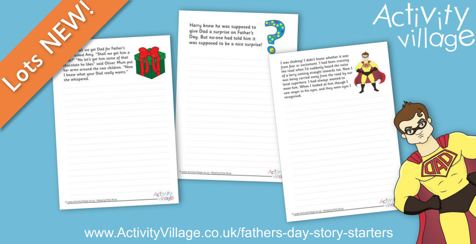 Prompt Some Creative Writing With Our New Father's Day Story Starters Prompt Some Creative Writing With Our New Father's Day Story Starters