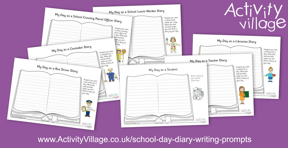 School Day Diary Writing Prompts School Day Diary Writing Prompts
