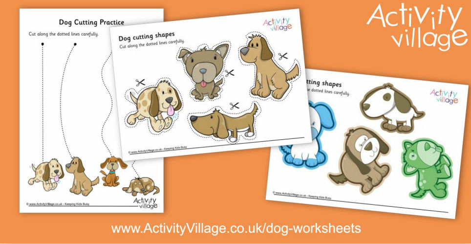 Scissor Skills Practice With Some Delightful Doggies Scissor Skills Practice With Some Delightful Doggies