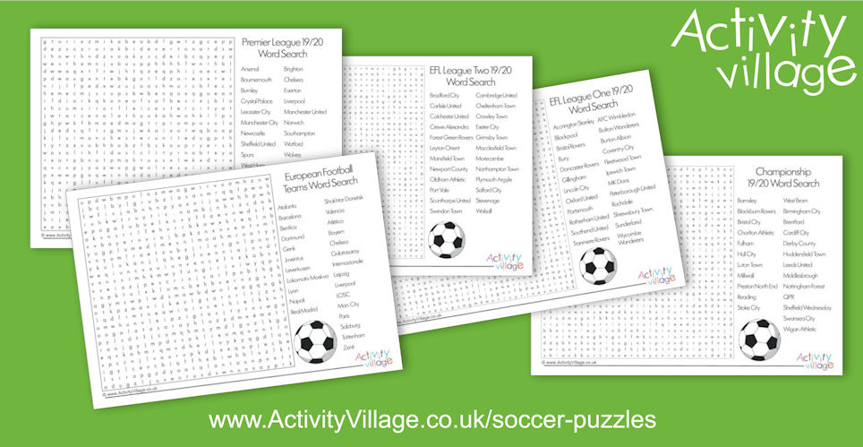 New Soccer Puzzles New Soccer Puzzles