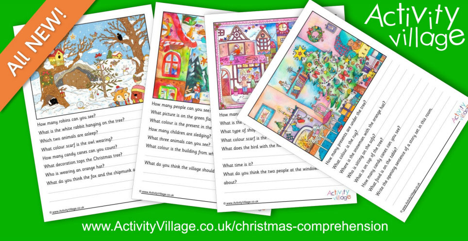 Something New - Christmas Picture Comprehension Something New - Christmas Picture Comprehension