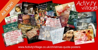 25 Lovely New Christmas Quote Posters