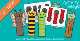A Gorgeous New Collection of Minibeast Bookmarks
