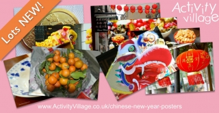 A New Set of 9 Printable Photographic Posters for Chinese New Year