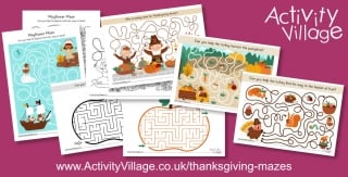 We've Been Adding New Thanksgiving Mazes