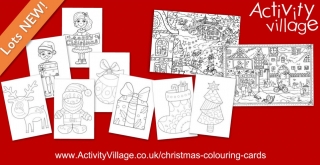 Adding to our Collection of Christmas Colouring Cards