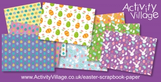Adding to our Easter Scrapbook Paper Collection