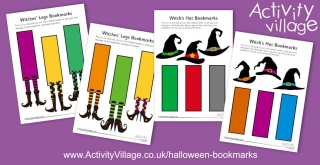 Adding to our Halloween Bookmarks Collection