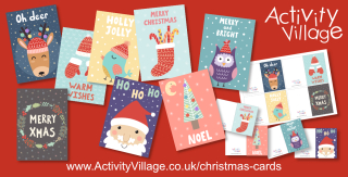 Adding to Our Printable Christmas Cards Collection