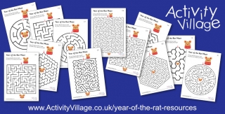 An Abundance of Year of the Rat Mazes!