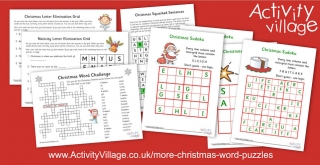 And Even More Christmas Word Puzzles!
