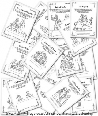 Some Special New Christmas Colouring Pages...