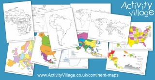 New Printable Outline Maps