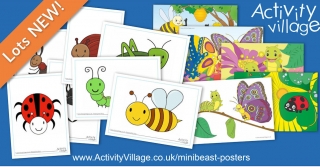 Cute New Printable Posters for our Minibeast Topic