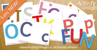 Display Letters for All Sorts of Fun
