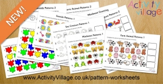 Fun New Pattern Worksheets