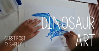 Guest Post - Dinosaur Art