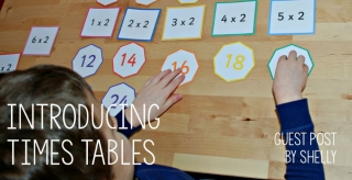 Guest Post - Introducing Times Tables