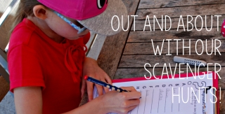 Guest Post - Out and About with our Scavenger Hunts!
