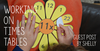 Guest Post - Working on Times Tables