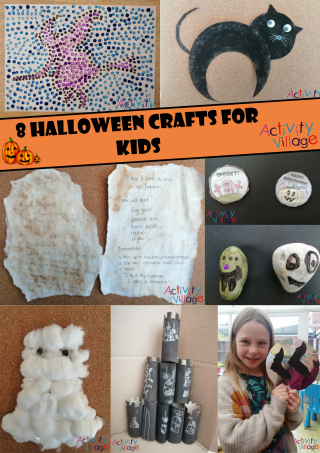 8 Halloween Crafts for Kids