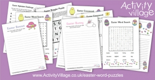 Have You Seen Our Easter Word Puzzles?