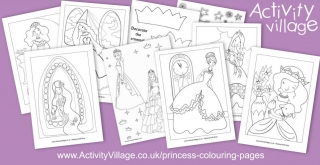 Have You Seen Our Princess Colouring Pages