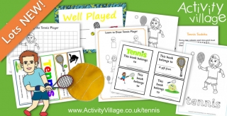 Have You Seen Our Tennis Activities for Kids?
