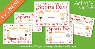 Having a Sports Day? Grab Our Sports Day Printable Certificates!