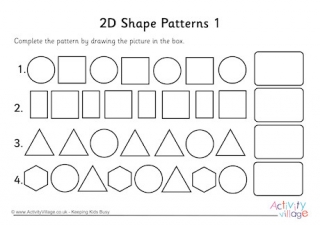 2D Shape Patterns 1
