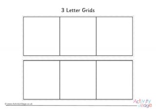 3 Letter Grids