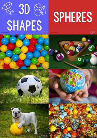 3D Shapes Photographic Slideshow